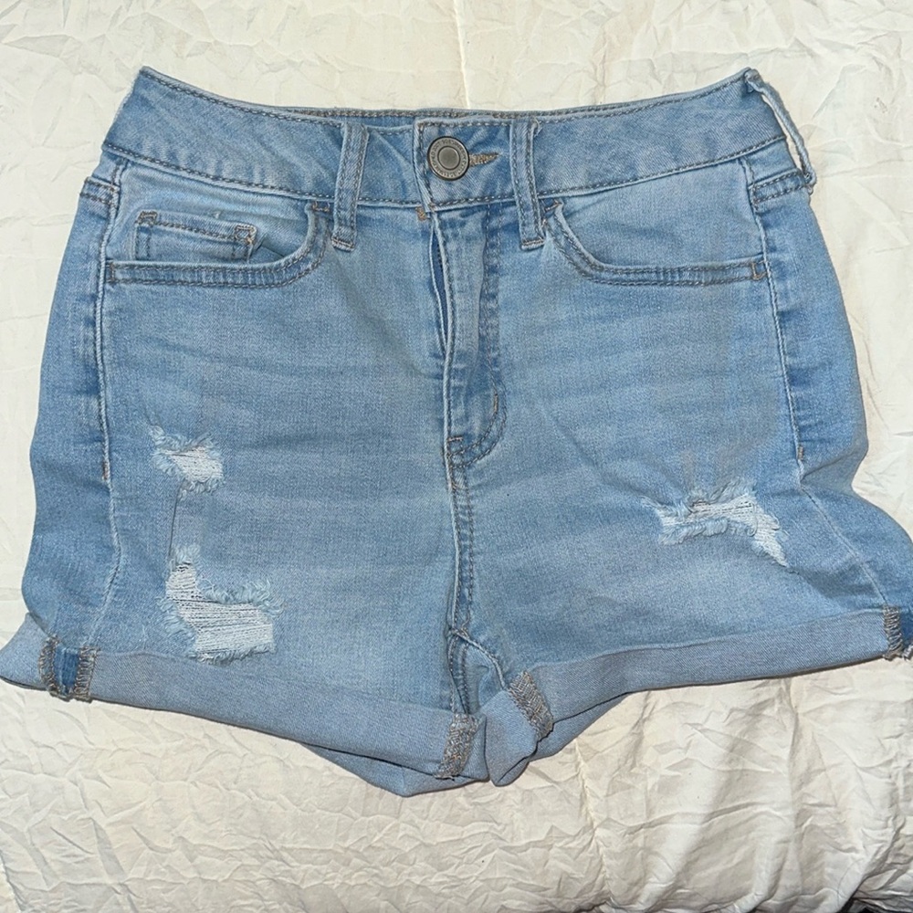 Light blue Jean shorts
